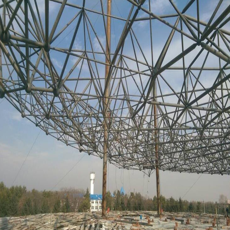 盘锦球形网架钢结构施工方案